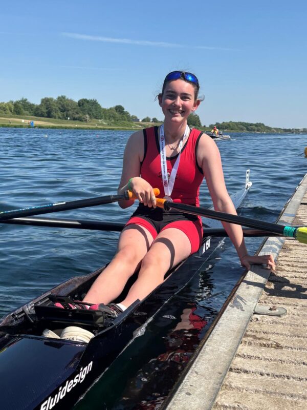 Well done Elise winning J14 1x for Union