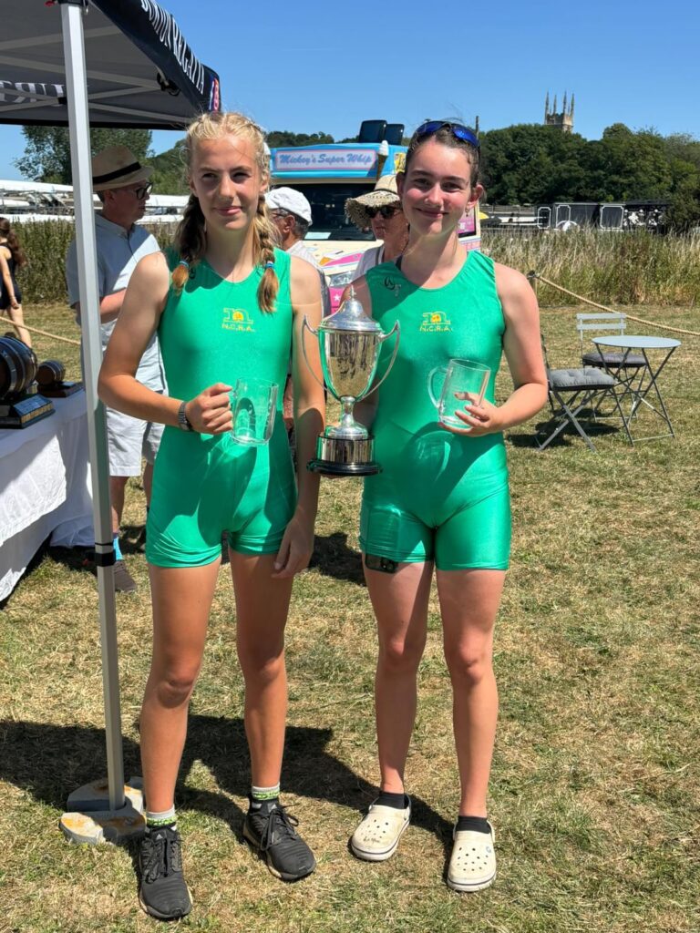Elise and Evie R win the W.J15 2x at Burton Regatta Elise and Evie R win the W.J15 2x at Burton Regatta